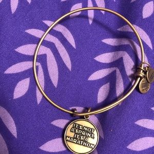 it’s a sprint not a marathon alex and ani bracelet